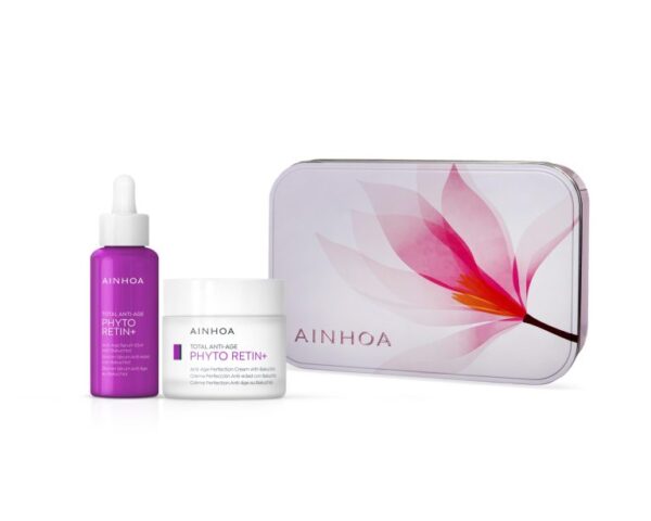 Cofre PHYTO RETIN+ Anti-edad total. Edición Limitada. Lleva de Regalo Exfoliante Facial de Arroz 15ml.