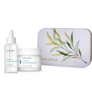Cofre Ácido Hialurónico Hidratacion Profunda (piel seca) Edición Limitada. Lleva de Regalo Exfoliante Facial de Arroz 15ml.
